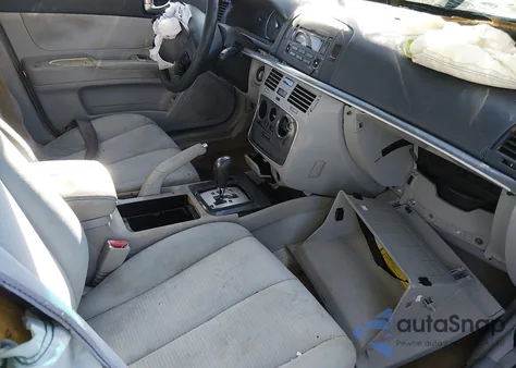 2008 Hyundai Sonata Gls z USA, uszkodzony, nr VIN 5NPET46C28H319663